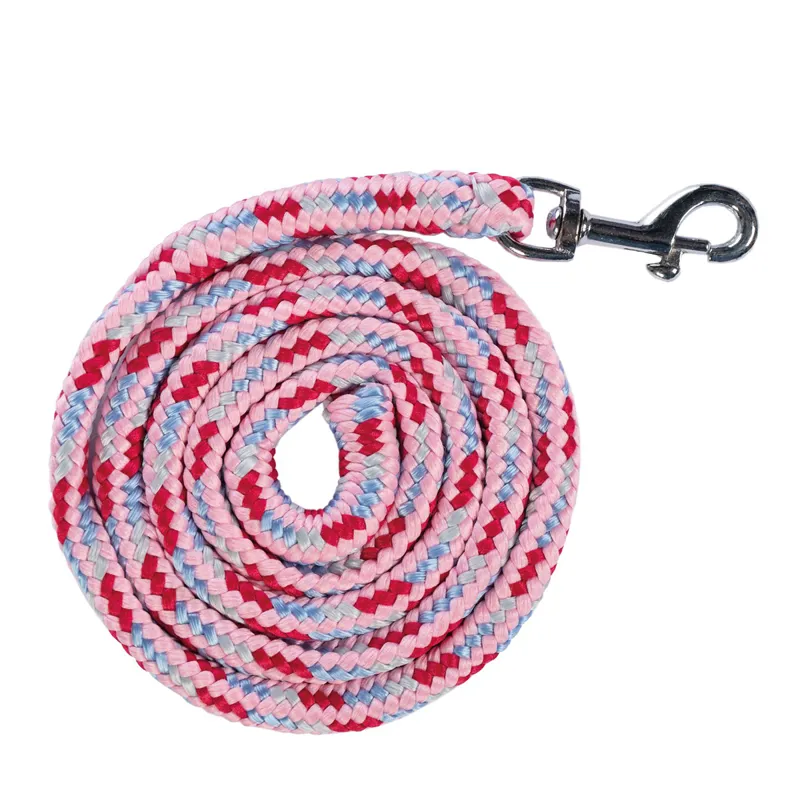 HKM Hobby Horse Headcollar and Lead Rope - Flower Print-2
